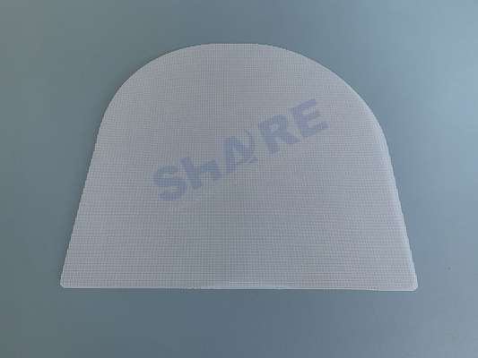 Polyester Nylon Filter Mesh Custom Flat Shapes By Cutting Punching