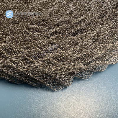 Rolled Corrugated Stainless Steel Wire Mesh Strainer for Fuel Filter, Knitted Metal Mesh